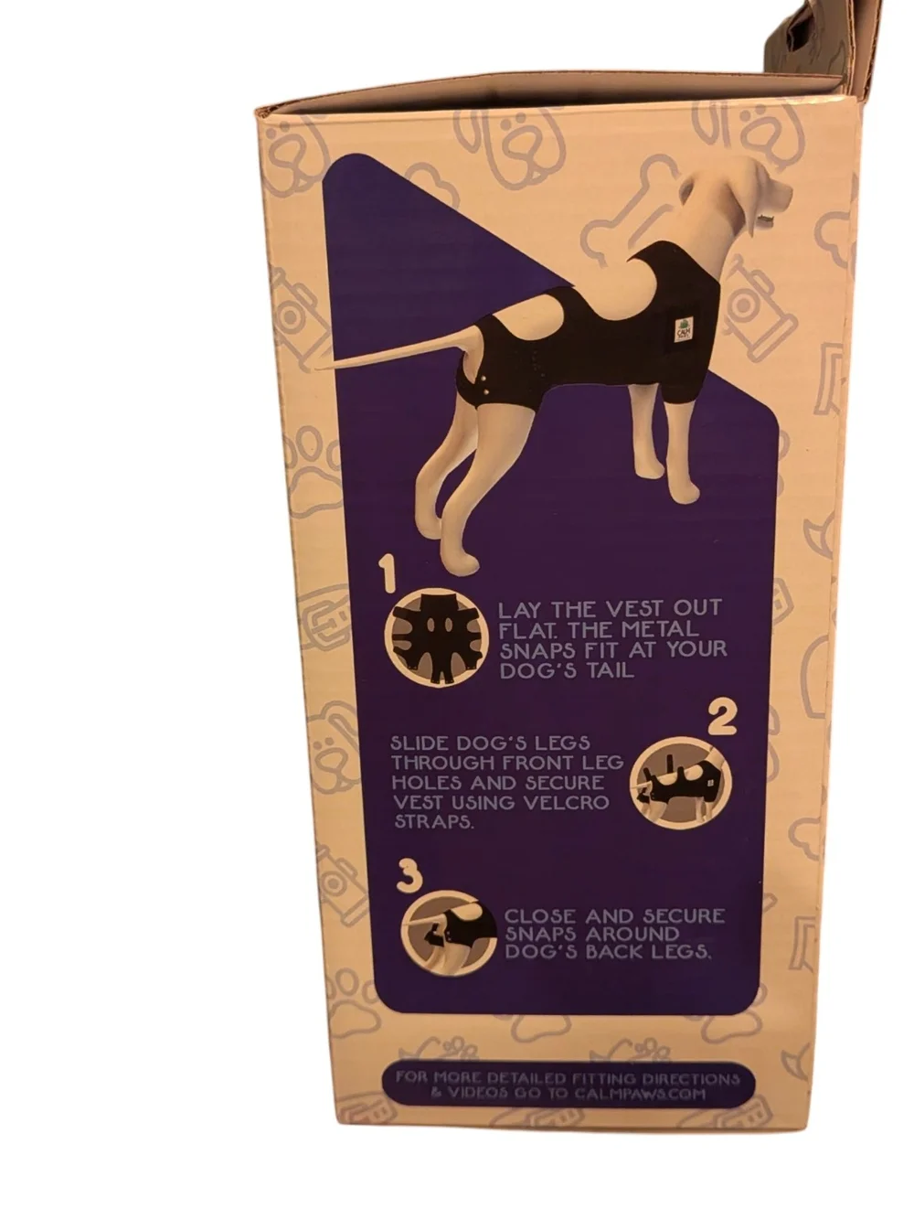 Calm Paws Recovery Vest XL